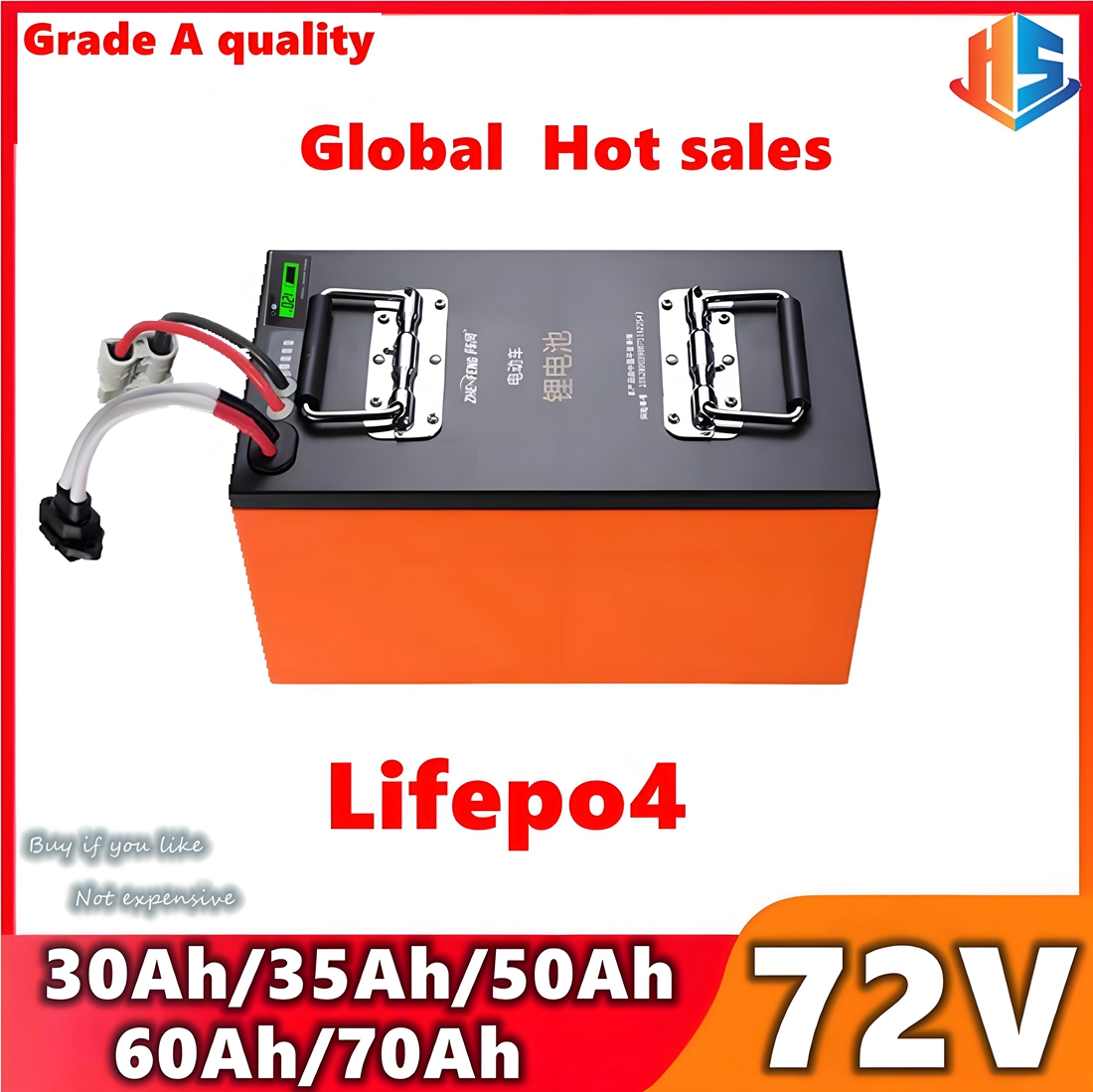 72V 60Ah Lifepo4 Battery Pack - Batterie Lifepo4 72V 50Ah 60AH 35AH