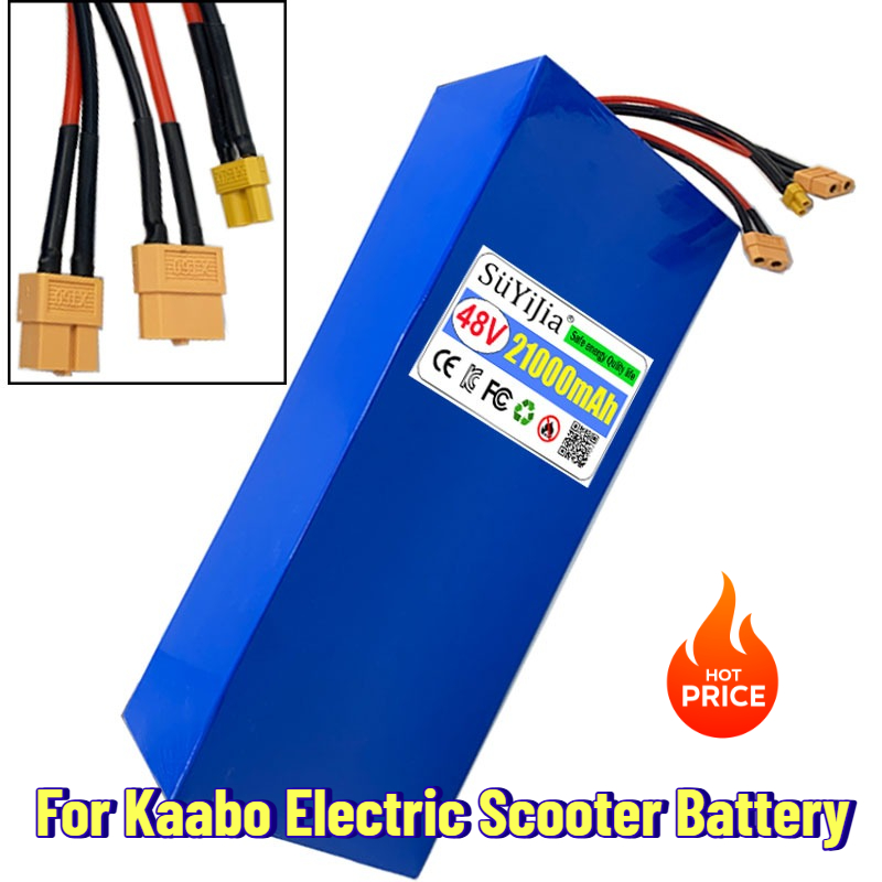 60V 30Ah Electric Scooter Battery - Batterie d'origine Kaabo Mantis 8 48V