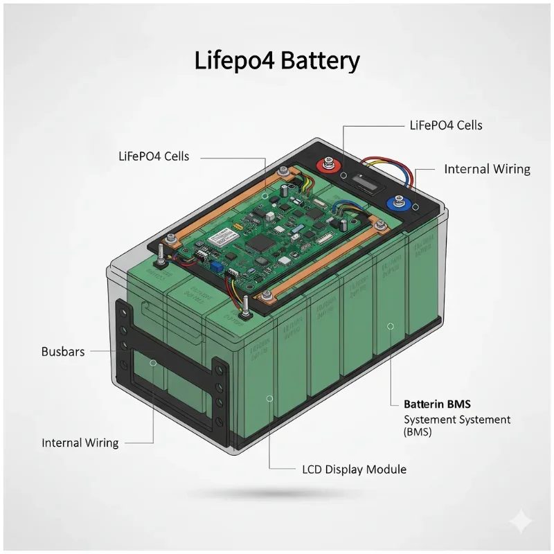 Batterie 48 V LiFePO4 50/100/1 - 72V 60Ah Lifepo4 Battery Pack avis et prix