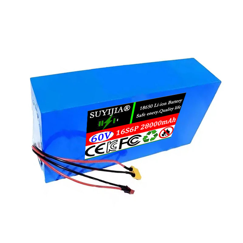 Nouveau 16S6P 60V 28Ah 18650 b - 60V 30Ah Electric Scooter Battery avis et prix
