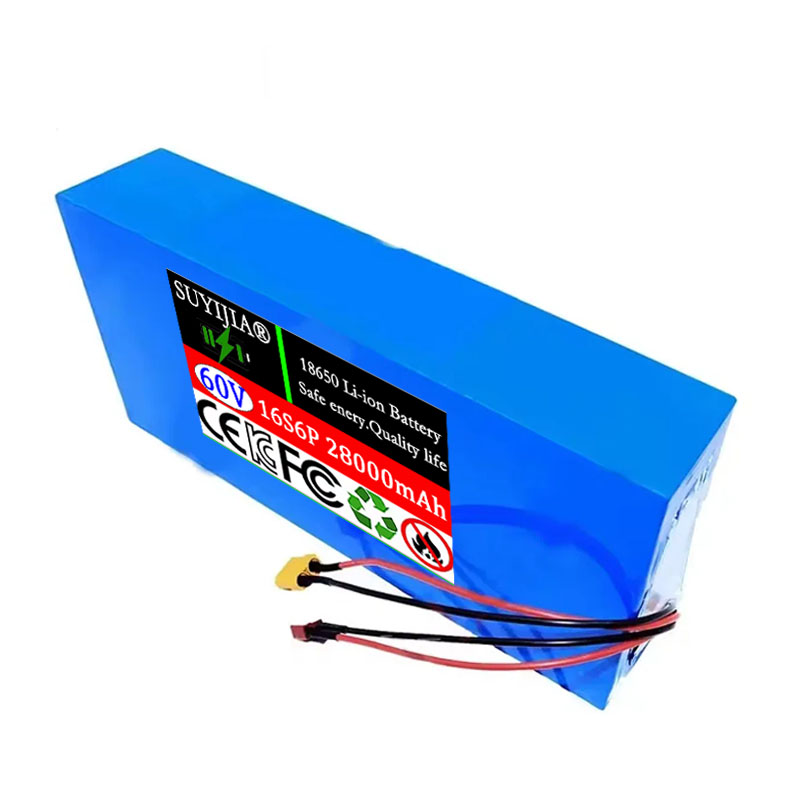 Nouveau 16S6P 60V 28Ah 18650 b - 60V 30Ah Electric Scooter Battery avis et prix